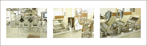 マカダミアナッツクランチ成型マシン