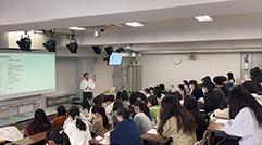 香川調理製菓専門学校にて講義を行いました。
